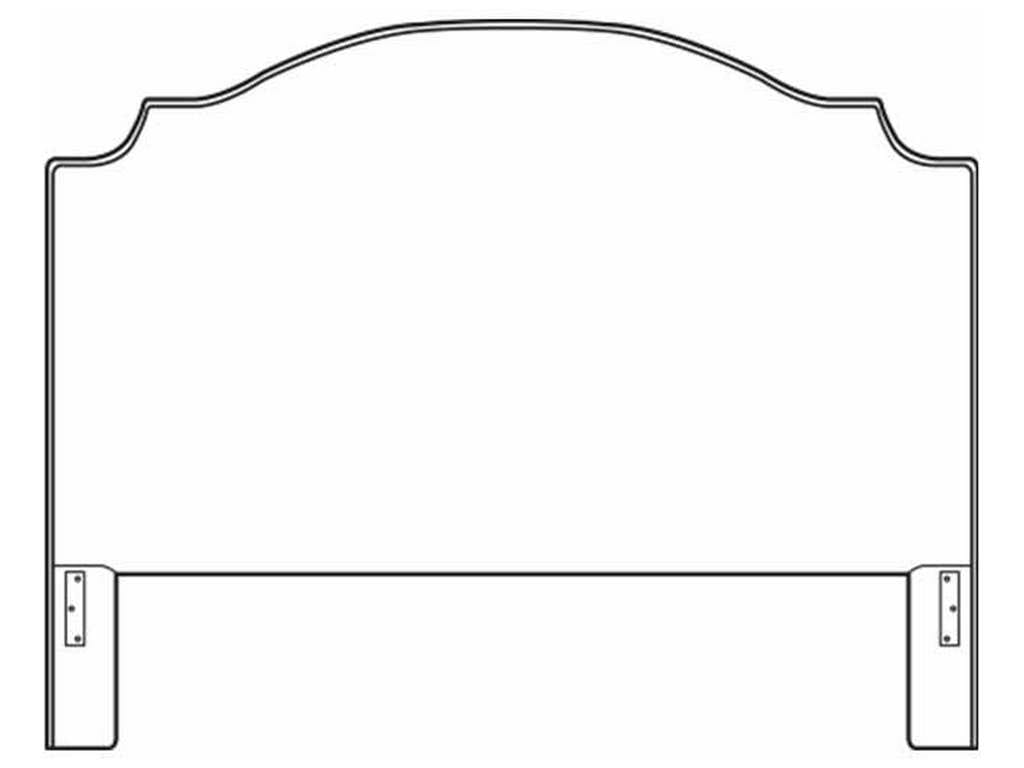 CR Laine HK880  Selena King Headboard