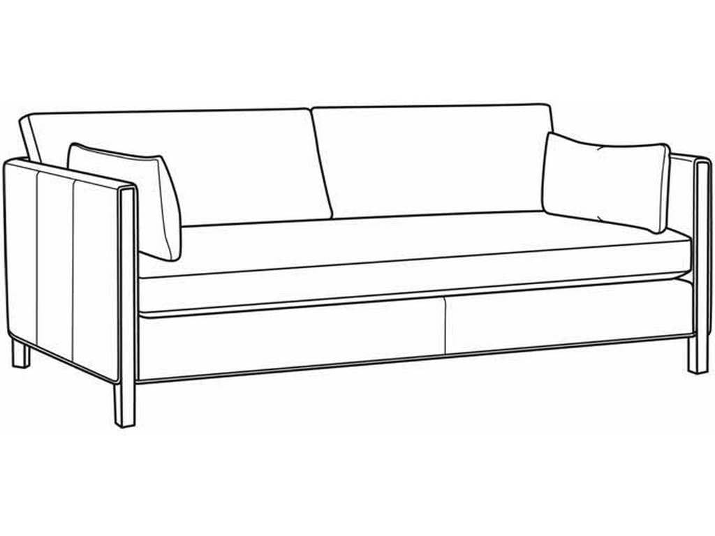 CR Laine L3500-20B  Nelson Leather Sofa