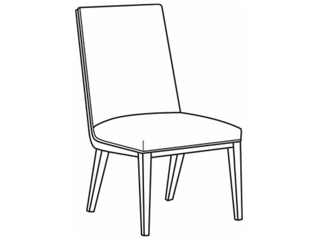 CR Laine L9805-56 Ellerby Leather Side Chair