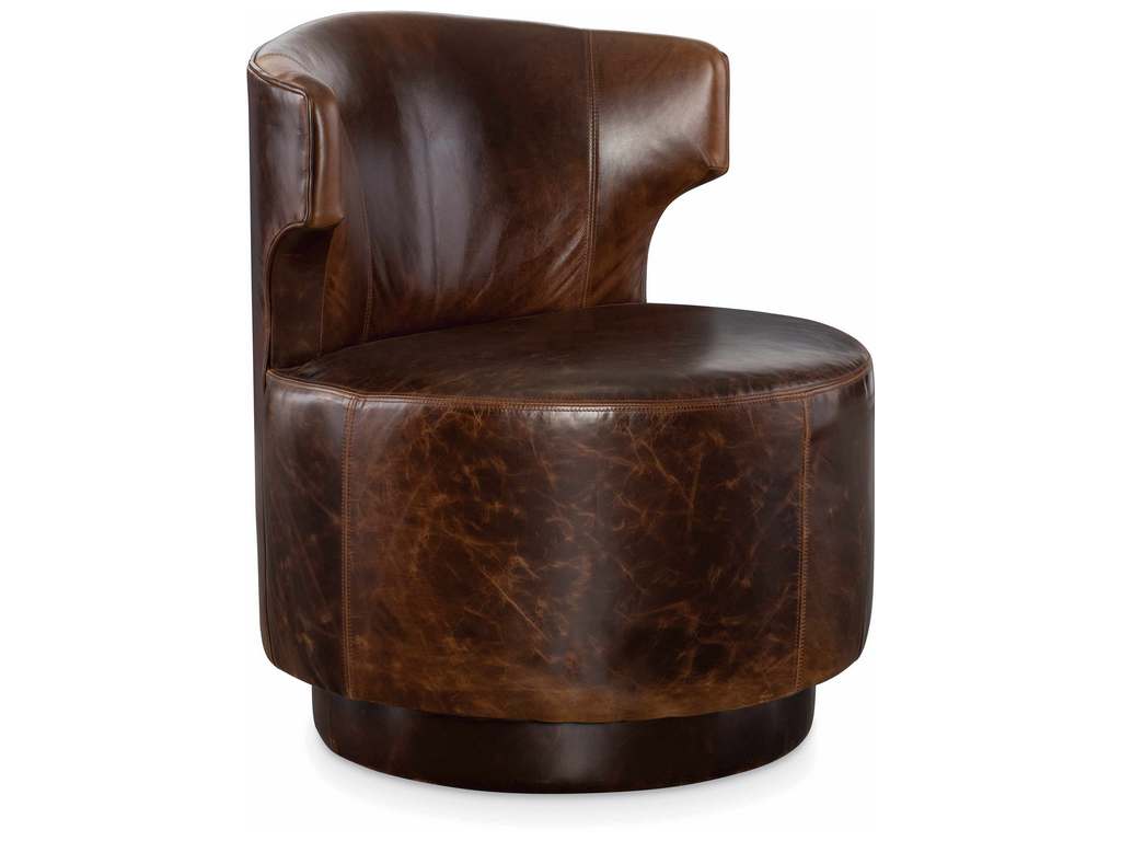 CR Laine L2955-05SW Crofton Leather Swivel Chair