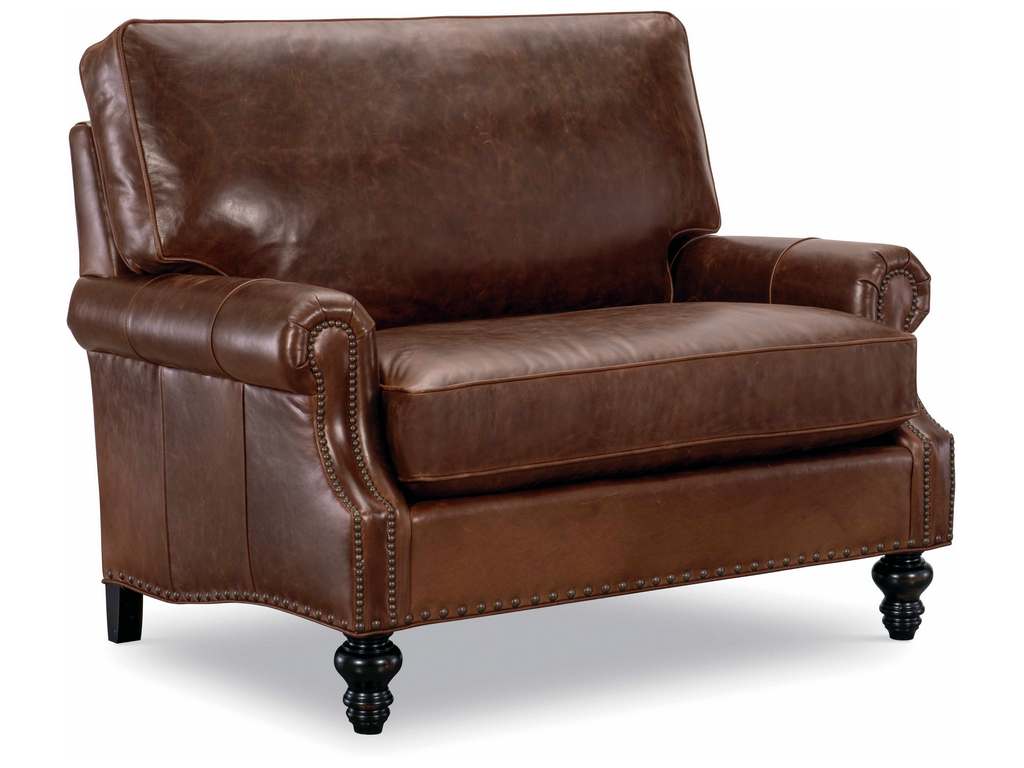 CR Laine L6996  Peyton Leather Chair and a half