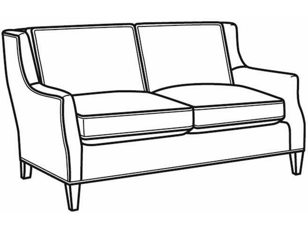 CR Laine 2184  Giana Loveseat