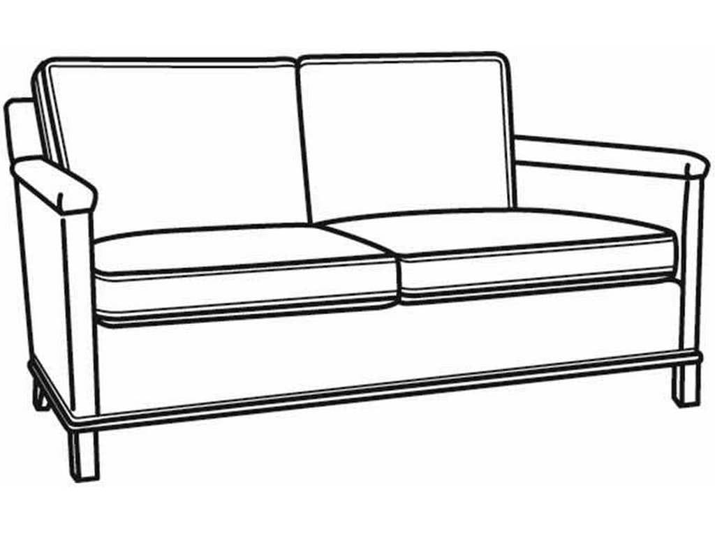 CR Laine 5534  Gotham Loveseat Without Nails