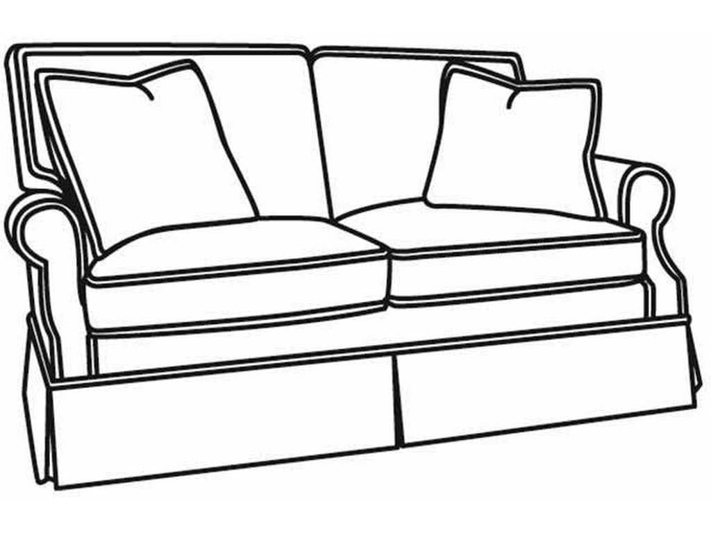 CR Laine 5994  Haddonfield Loveseat