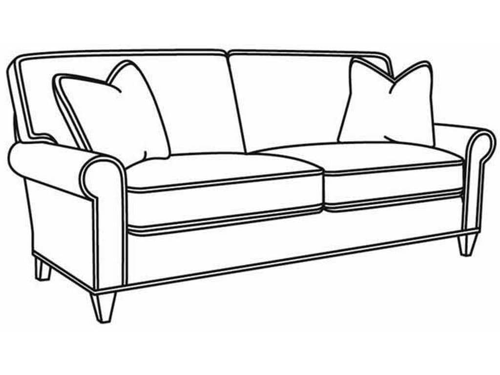 CR Laine 7674  Portside Loveseat