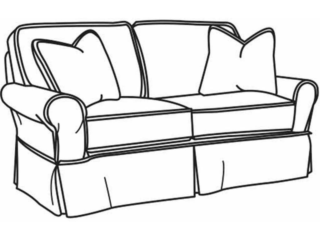 CR Laine 7702-SC  Hudson Apt Sofa