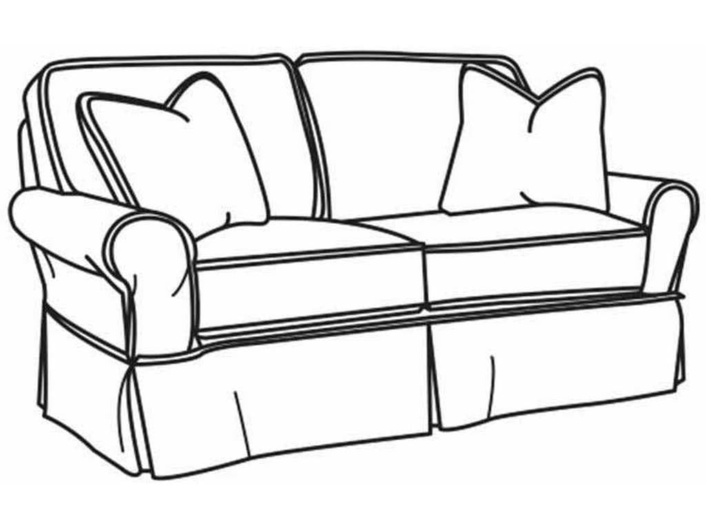 CR Laine 7704-SC  Hudson Loveseat