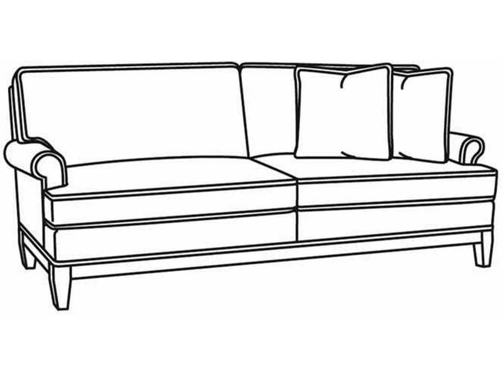 CR Laine 8514 Camden Loveseat