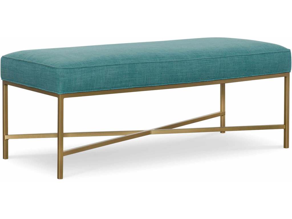 CR Laine 9487  Vixen Rectangular Metal Ottoman