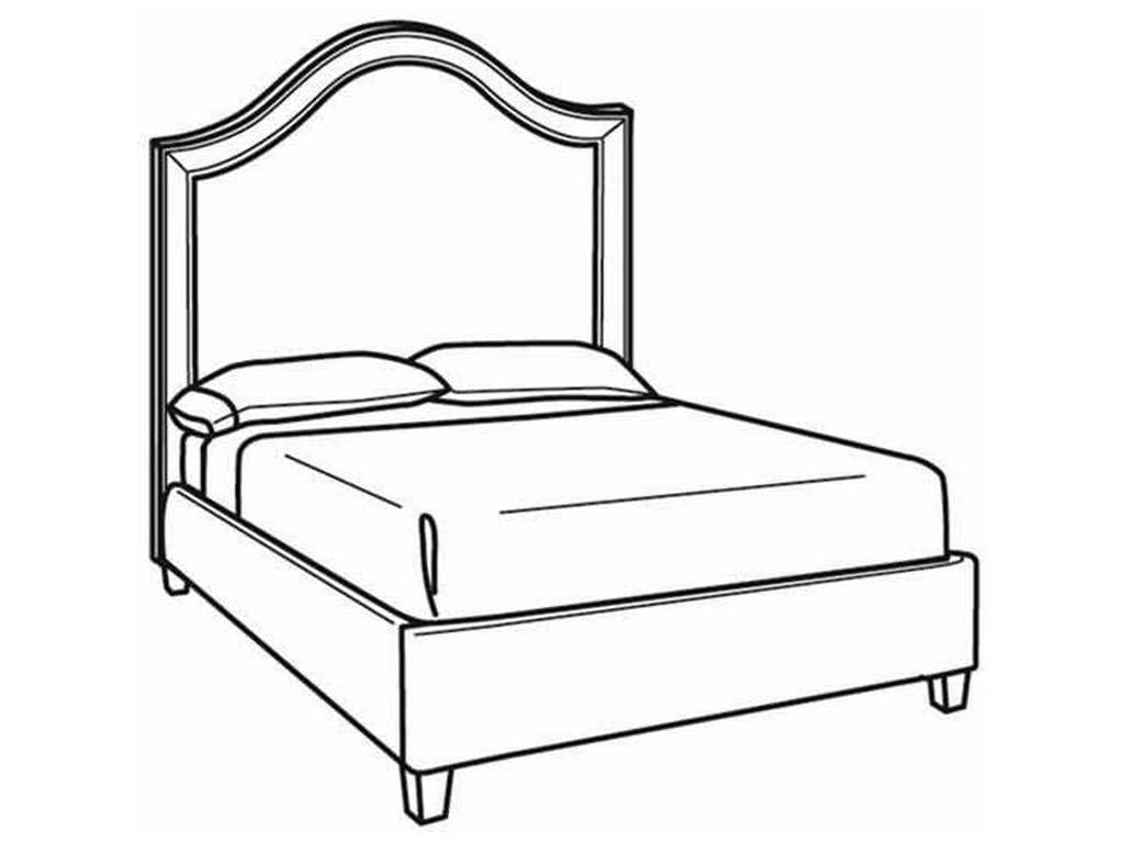 CR Laine BK300-T Alexa Tall King Bed