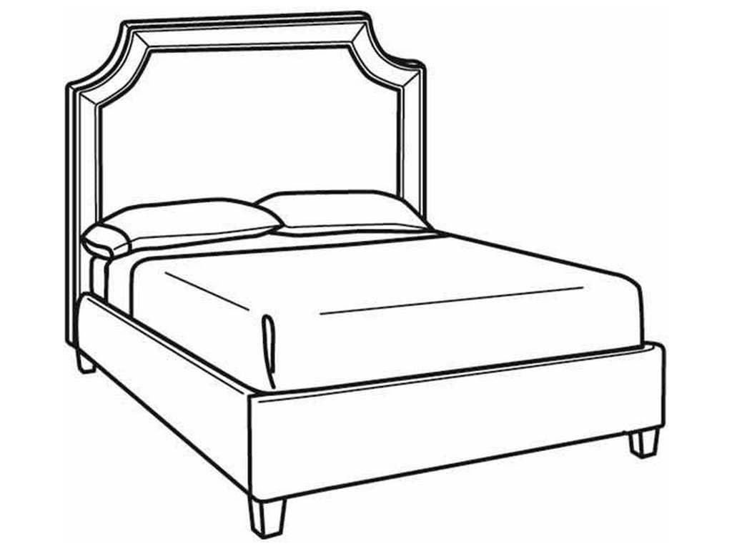 CR Laine BQ200-S Carson Short Queen Bed