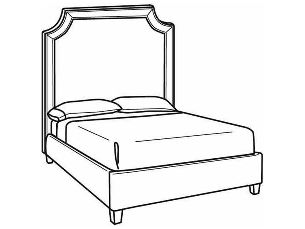 CR Laine BQ200-T Carson Tall Queen Bed