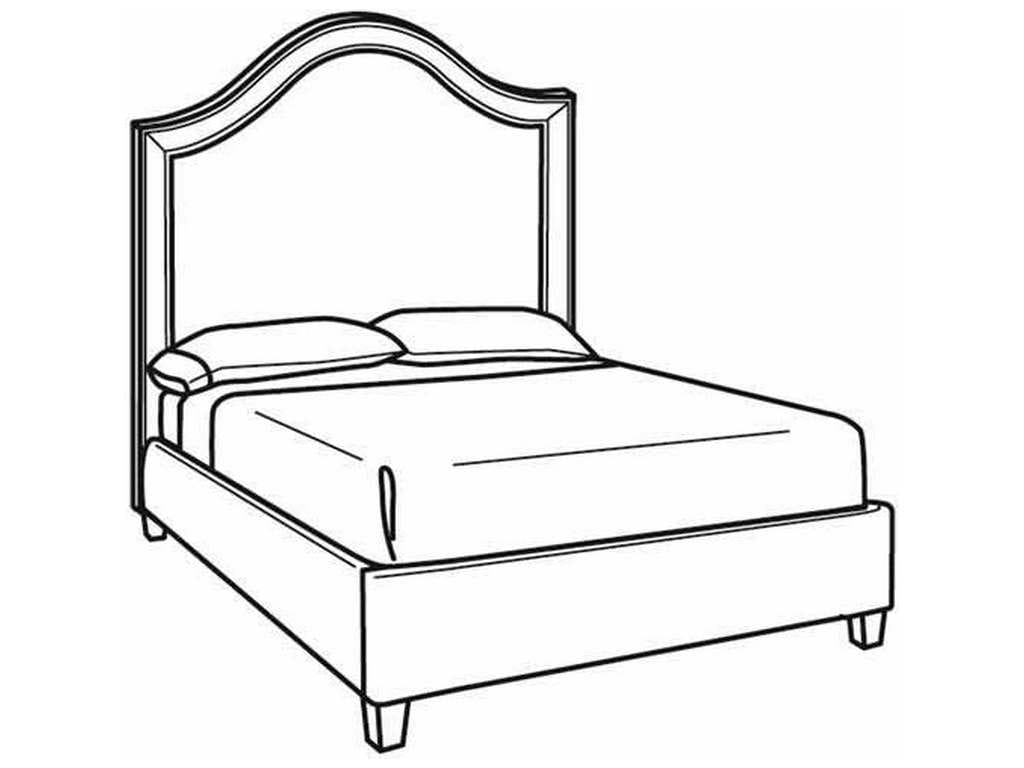 CR Laine BQ300-T Alexa Tall Queen Bed