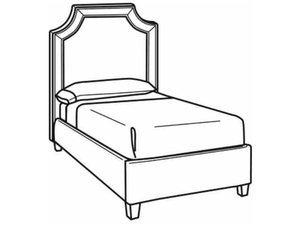 CR Laine BT200-S Carson Short Twin Bed