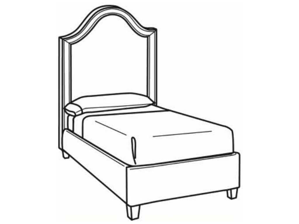 CR Laine BT300-T Alexa Tall Twin Bed