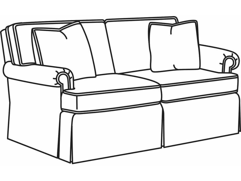 CR Laine CD8800  SERIES CD8804R Loveseat