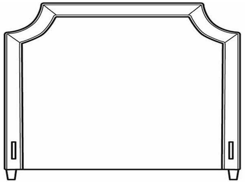 CR Laine HK200-S Carson Short King Headboard