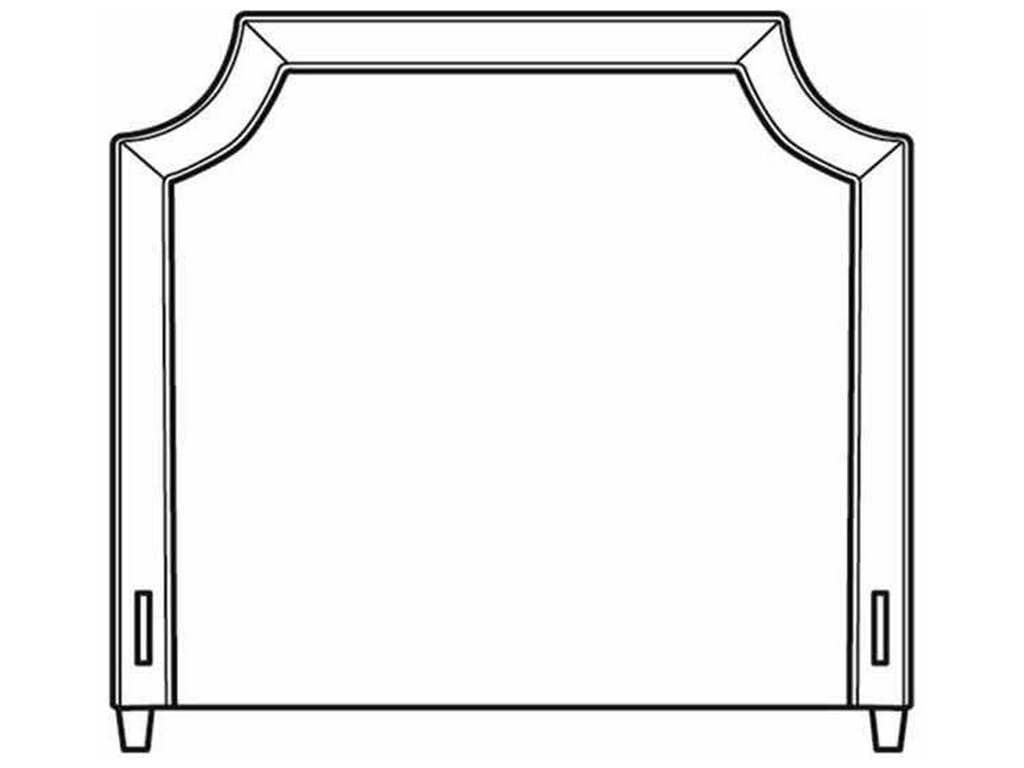 CR Laine HK200-T  Carson Tall King Headboard