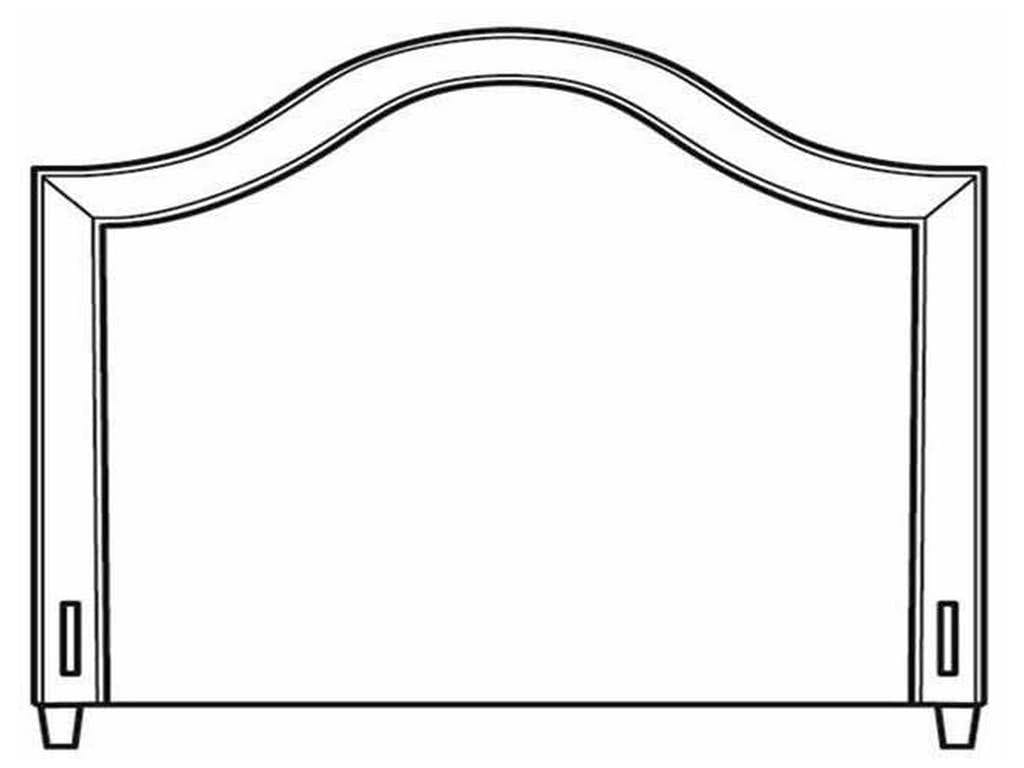 CR Laine HK300-S Alexa Short King Headboard CR Laine HK300-S Alexa Short King Headboard