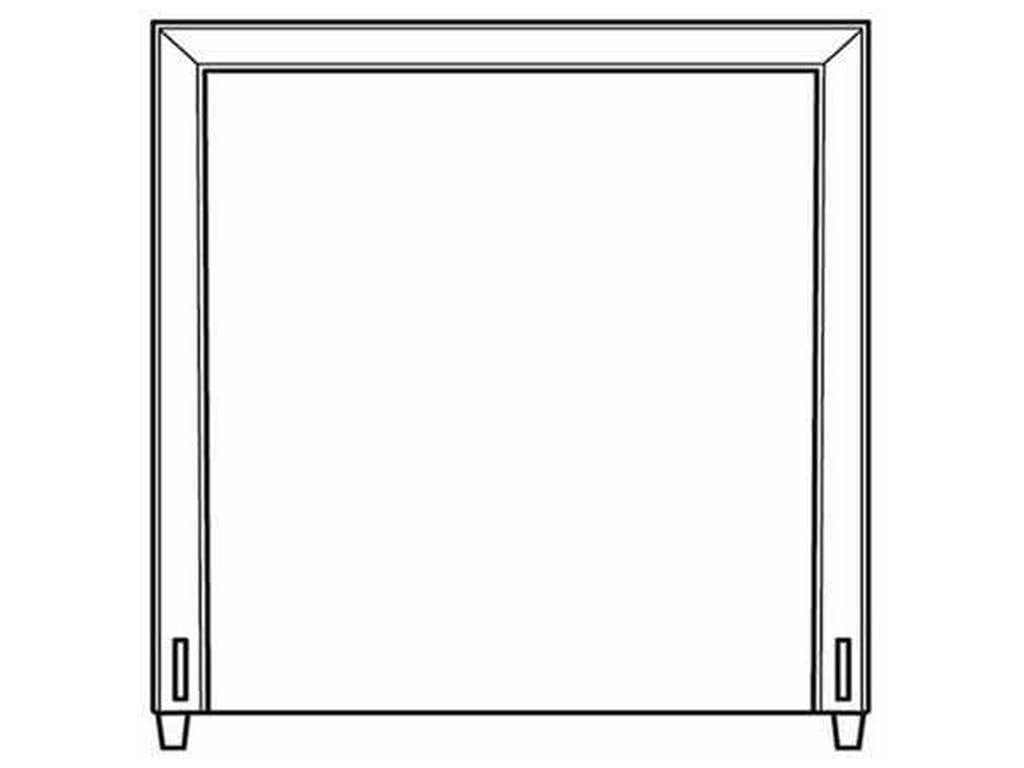 CR Laine HT100-S  Keaton Short Twin Headboard