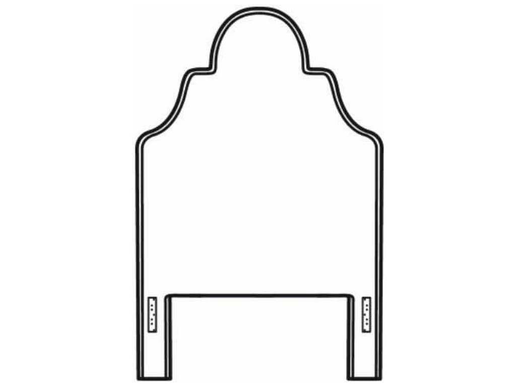 CR Laine HT150 Chelsea Twin Headboard