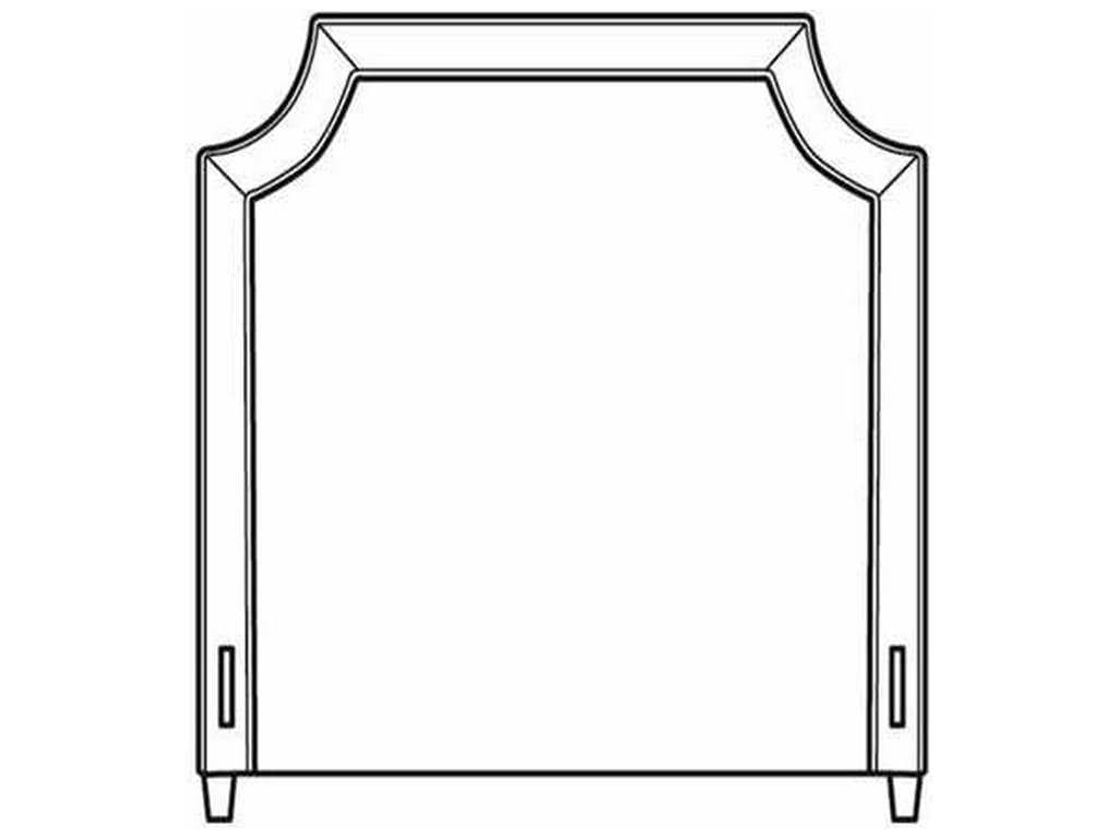 CR Laine HT200-S Carson Short Twin Headboard