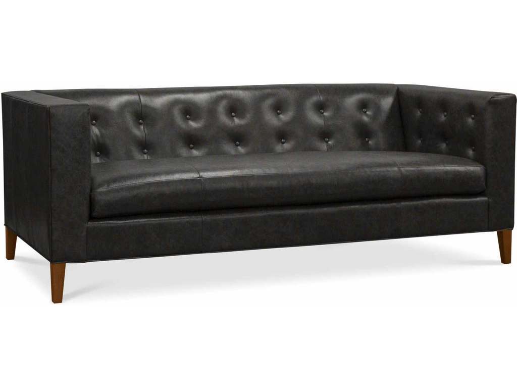 CR Laine L1550-00B  Fletcher Leather Sofa