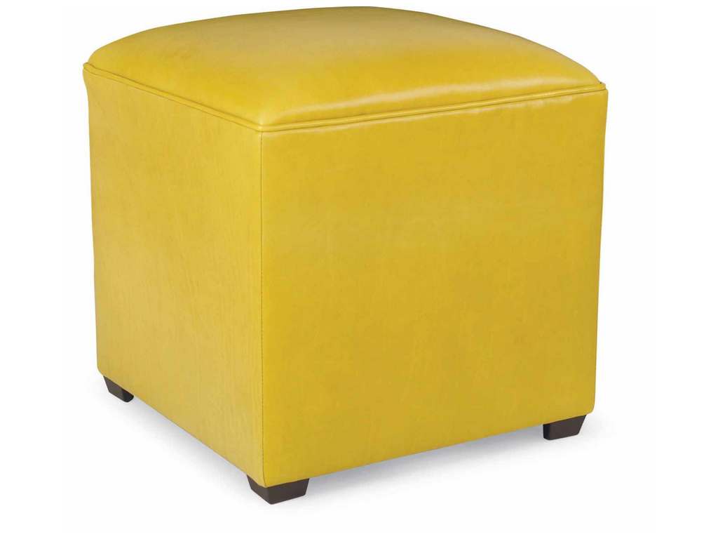 CR Laine L20  Masquerade Leather Ottoman