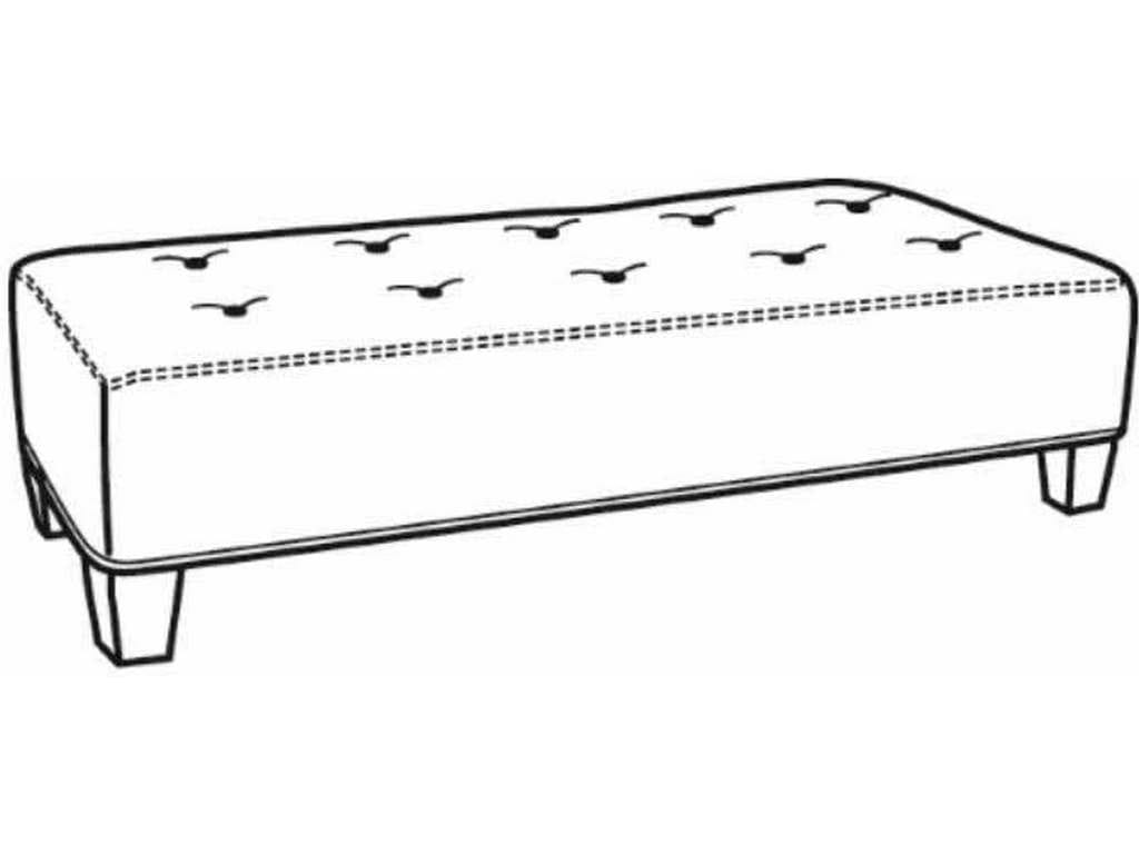 CR Laine L26 Catskill Leather Ottoman CR Laine L26 Catskill Leather Ottoman