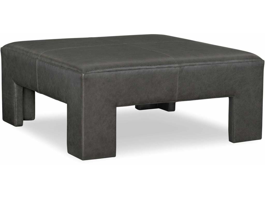 CR Laine L2707-07  Margot Leather Square Ottoman