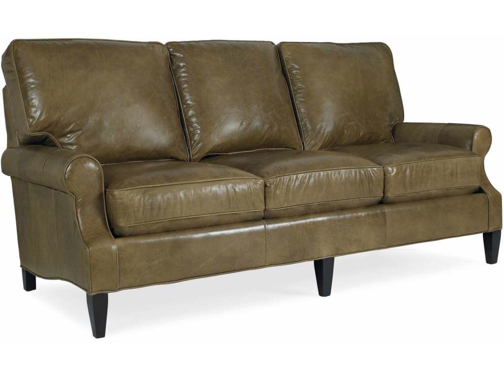 CR Laine L4990  Heatherfield Leather Sofa