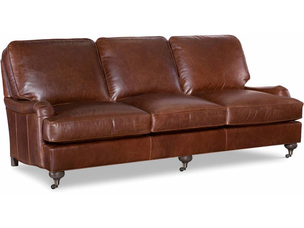 CR Laine L8550-01  Somerset Leather Long Sofa