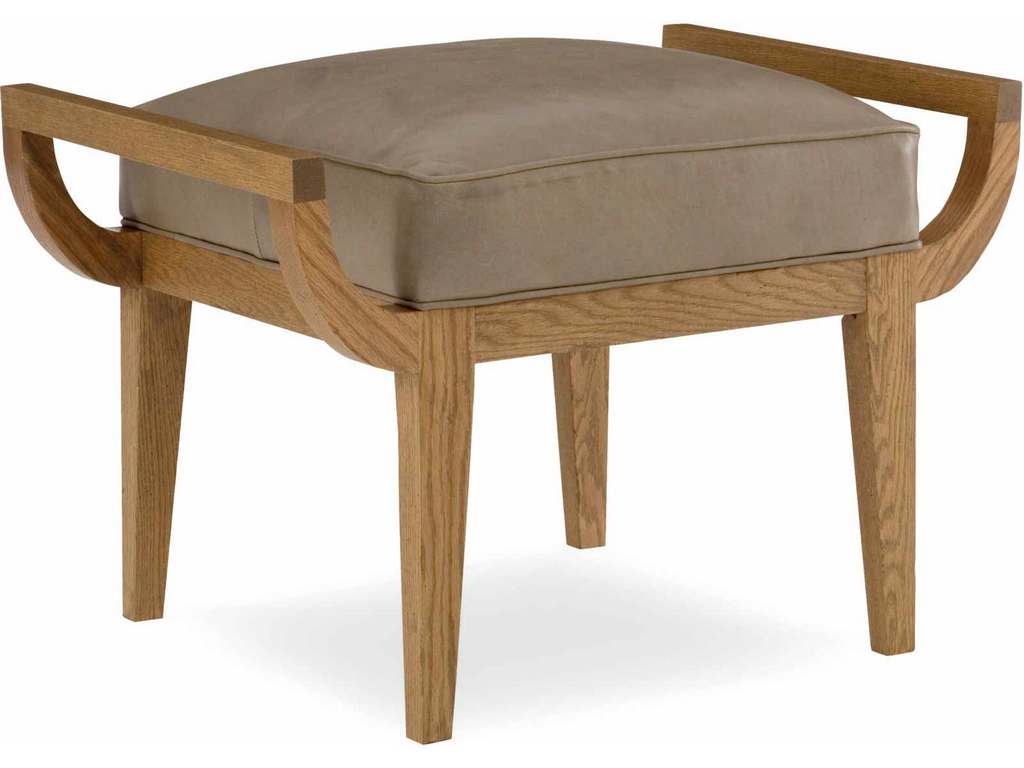 CR Laine 9438-LL  Leather Ottoman Trey Ottoman