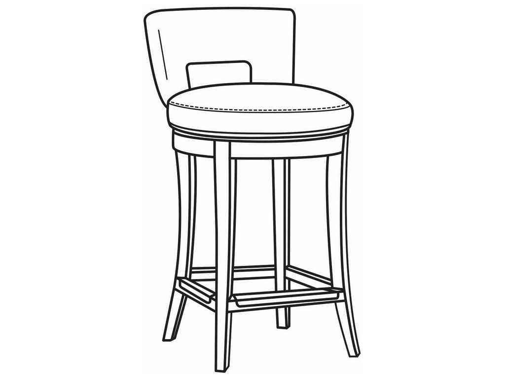 CR Laine 3130-46SW Della Bar Stool
