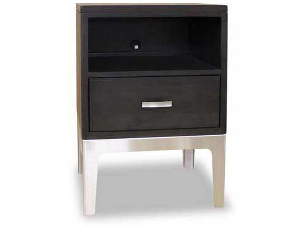 Durham 157-201 Defined Distinction 1 Drawer Night Table