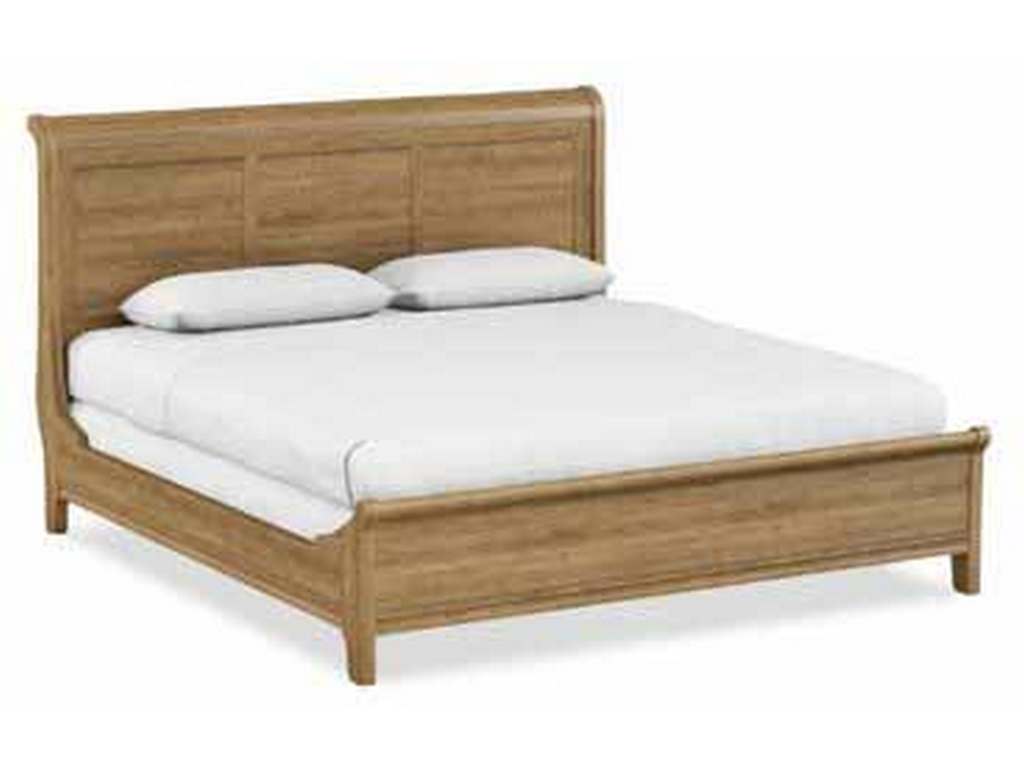 Durham 112-148B Vineyard Creek King Sleigh Bed with Low Footboard