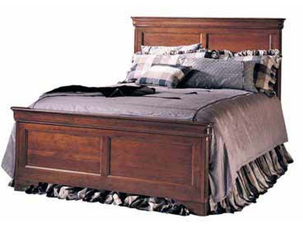 Durham 975-134 Chateau Fontaine Queen Panel Bed