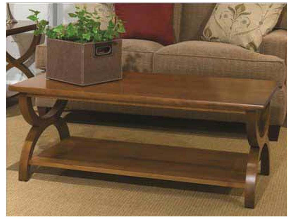 Durham 900-503D Solid Accents Transitional Cocktail Table