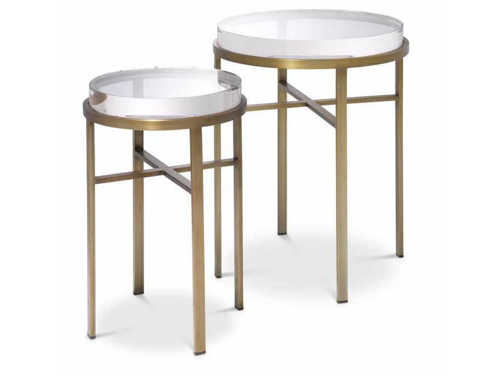 Eichholtz 114482 Side Table Hoxton Set of 2 Eichholtz 114482 Side Table Hoxton Set of 2