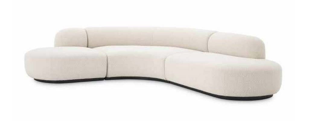 Eichholtz A114289 Sofa Bjorn L Bouclé Cream
