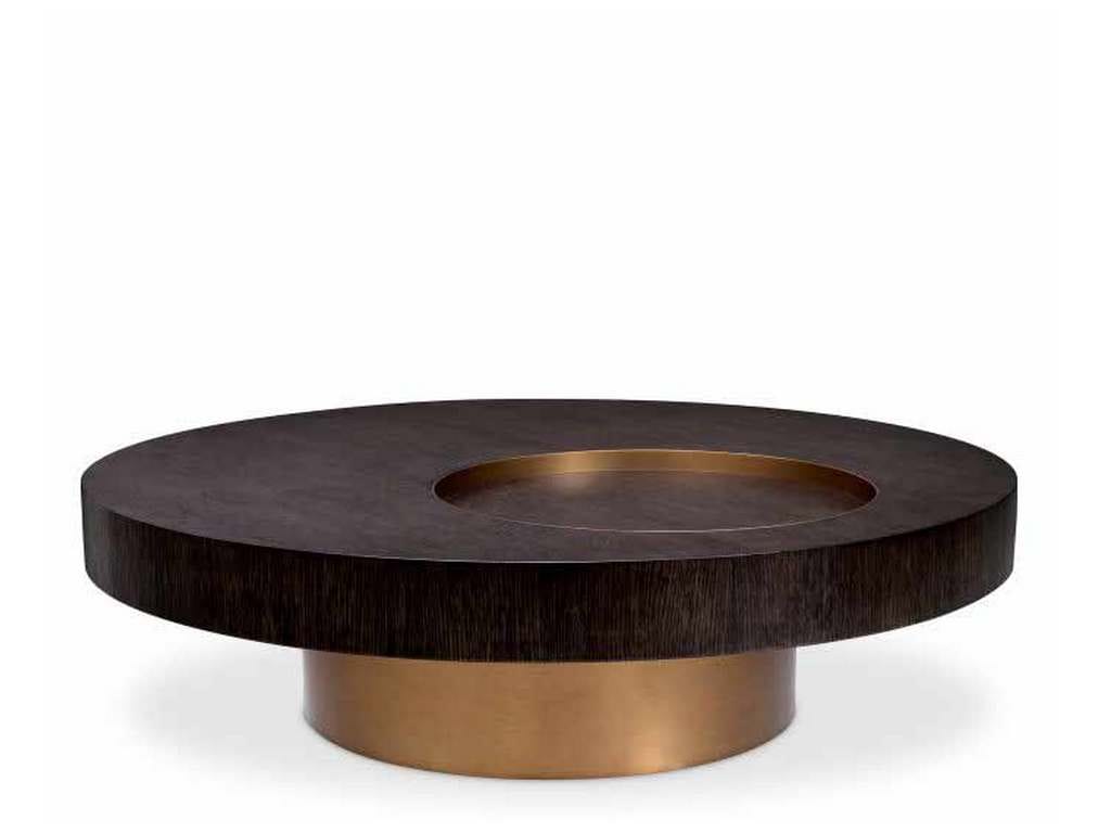 Eichholtz 117400  Coffee Table Otus Round