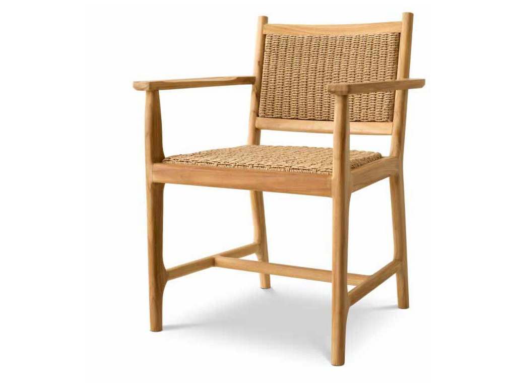 Eichholtz 117429  Outdoor Dining Chair Pivetti With Arm