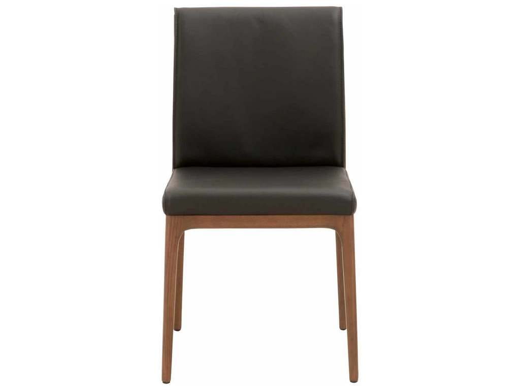 Essentials For Living 5144.SAB/WAL Alex Dining Chair in Sable Top Grain Leather Walnut Essentials For Living 5144.SAB/WAL Alex Dining Chair in Sable Top Grain Leather Walnut