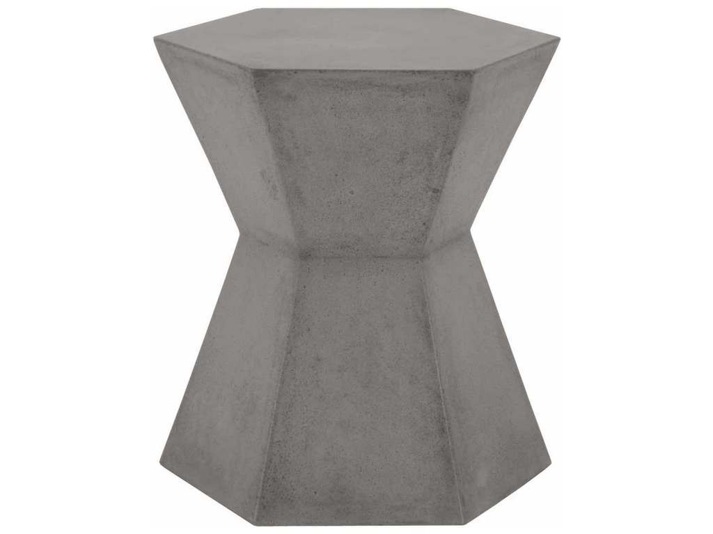Essentials For Living 4610.SLA-GRY  Bento Accent Table in Slate Gray Concrete