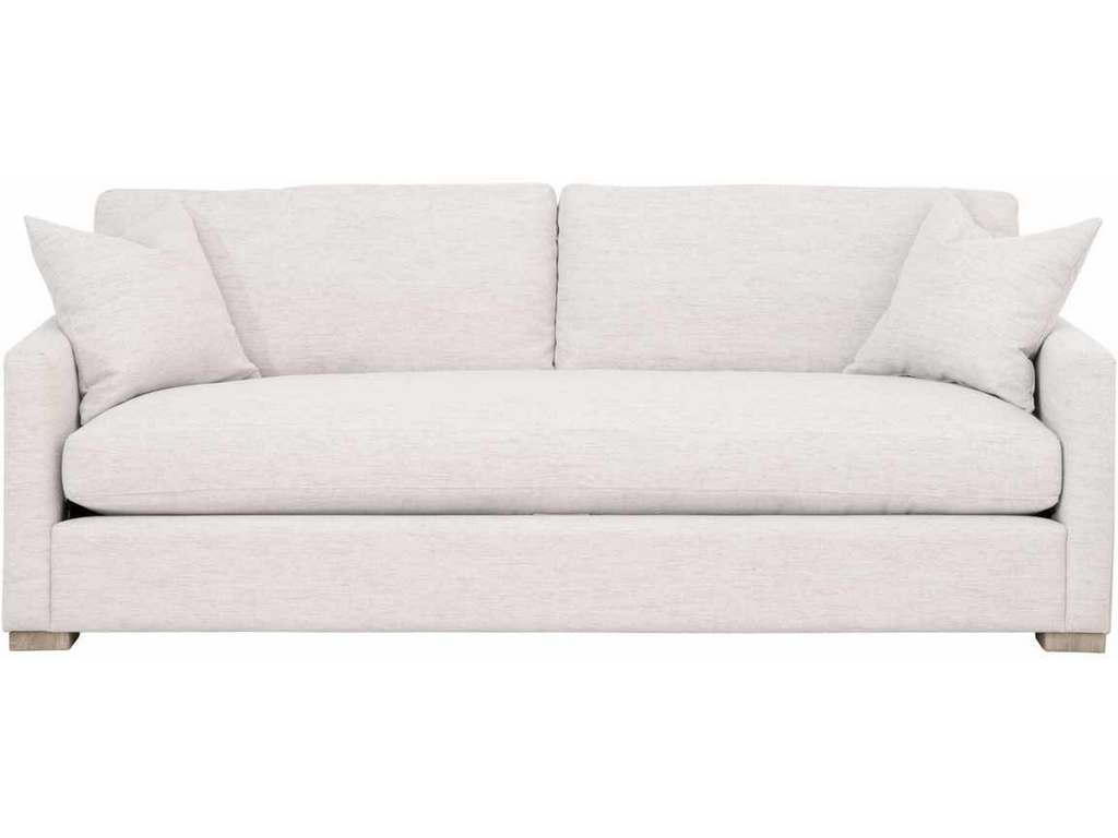 Essentials for Living 6620-3.STO-BSK/NG Clara 86 inch Slim Arm Sofa in Performance Stone Basketweave Natural Gray Oak Essentials for Living 6620-3.STO-BSK/NG Clara 86 inch Slim Arm Sofa in Performance Stone Basketweave Natural Gray Oak