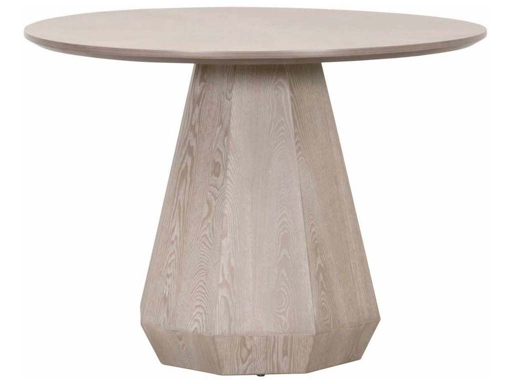Essentials for Living 6063.NG  Coulter 42 inch Round Dining Table in Natural Gray Ash