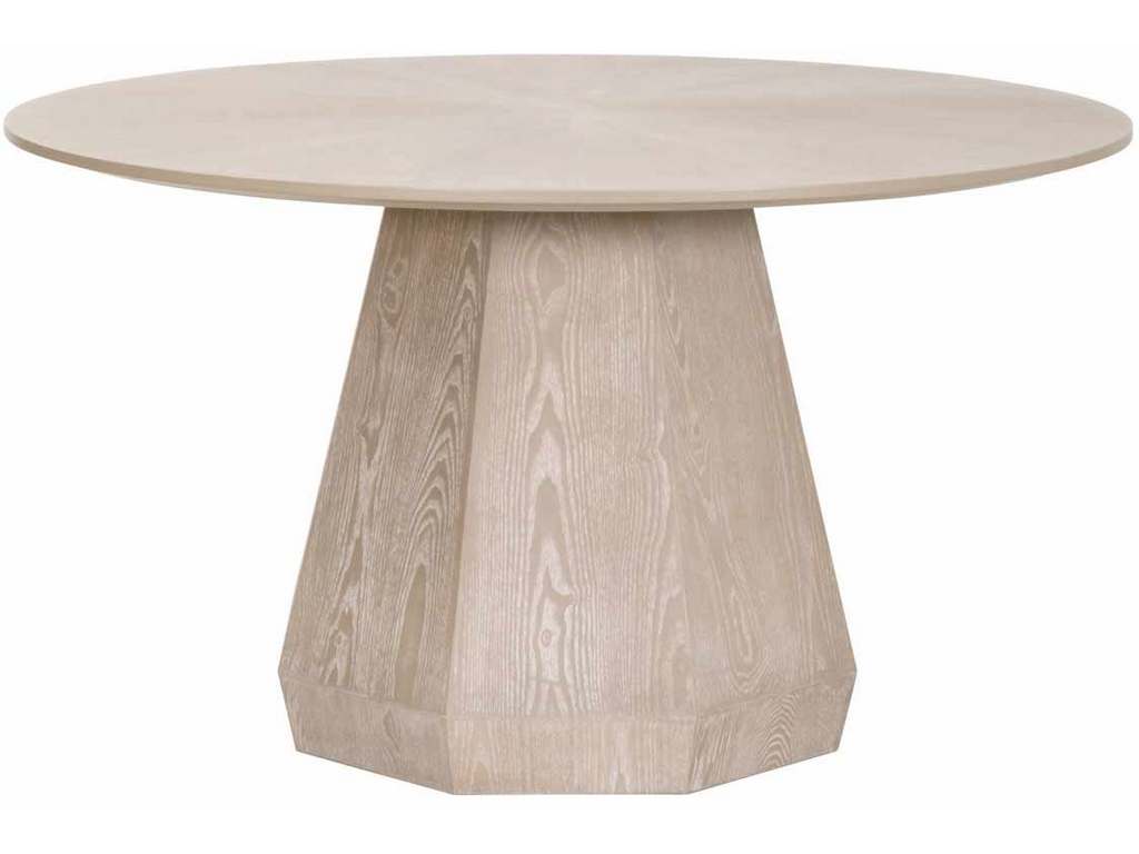 Essentials for Living 6064.NG  Coulter 54 inch Round Dining Table in Natural Gray Ash