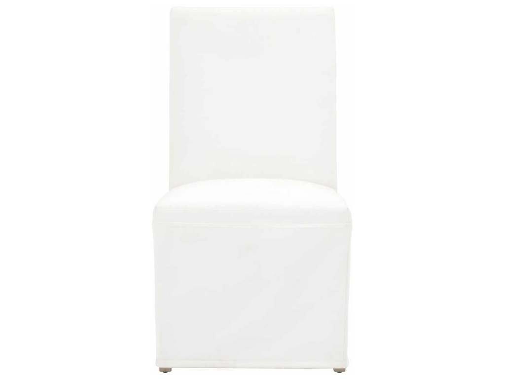 Essentials For Living 7096UP.LPPRL/NGB Levi Slipcover Dining Chair in LiveSmart Peyton Pearl Natural Gray Birch