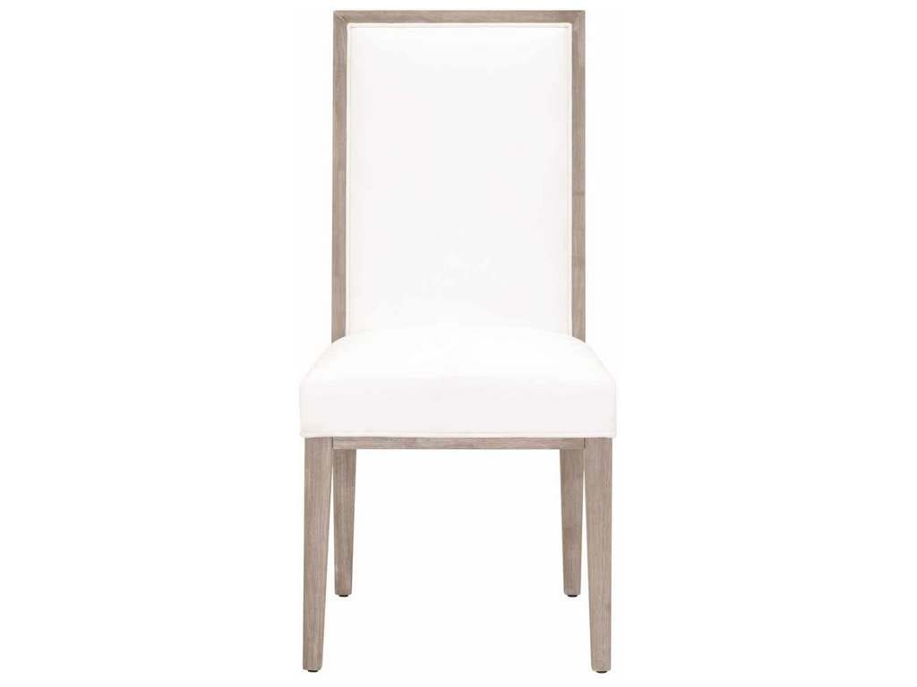 Essentials For Living 6008.NG/LPPRL  Martin Dining Chair in LiveSmart Peyton Pearl Natural Gray