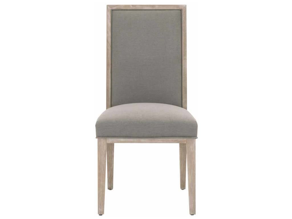 Essentials For Living 6008.NG/LPSLA  Martin Dining Chair in LiveSmart Peyton Slate Natural Gray